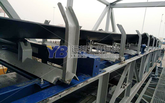 山東日照港口高精度皮帶秤項目